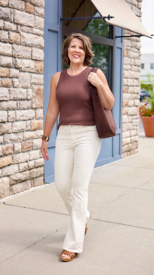 Another Love Cora Tank Top - Hickory