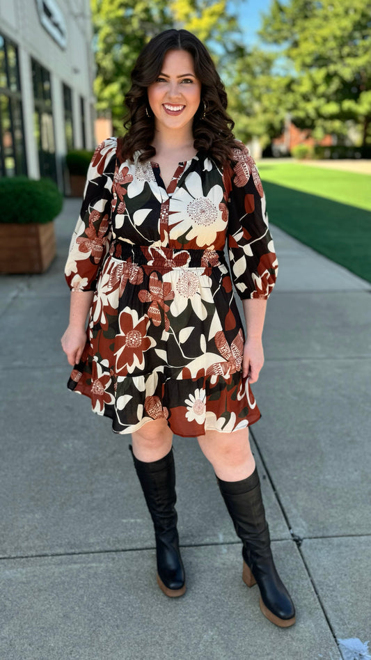 Dreamy Delilah Cinched Waist Dress