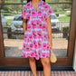 Uncle Frank Tulips In Fall Dress - Mint Multi