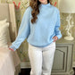 Ava Sweatshirt - Baby Blue