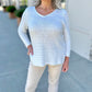 Habitat Seaglass Cotton Tunic Sweater - White