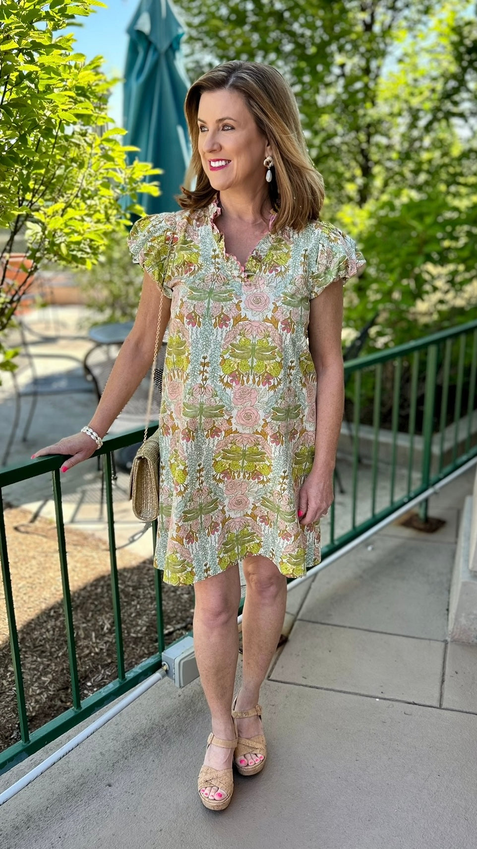 Ivy Jane Dragonfly Dress - Multi