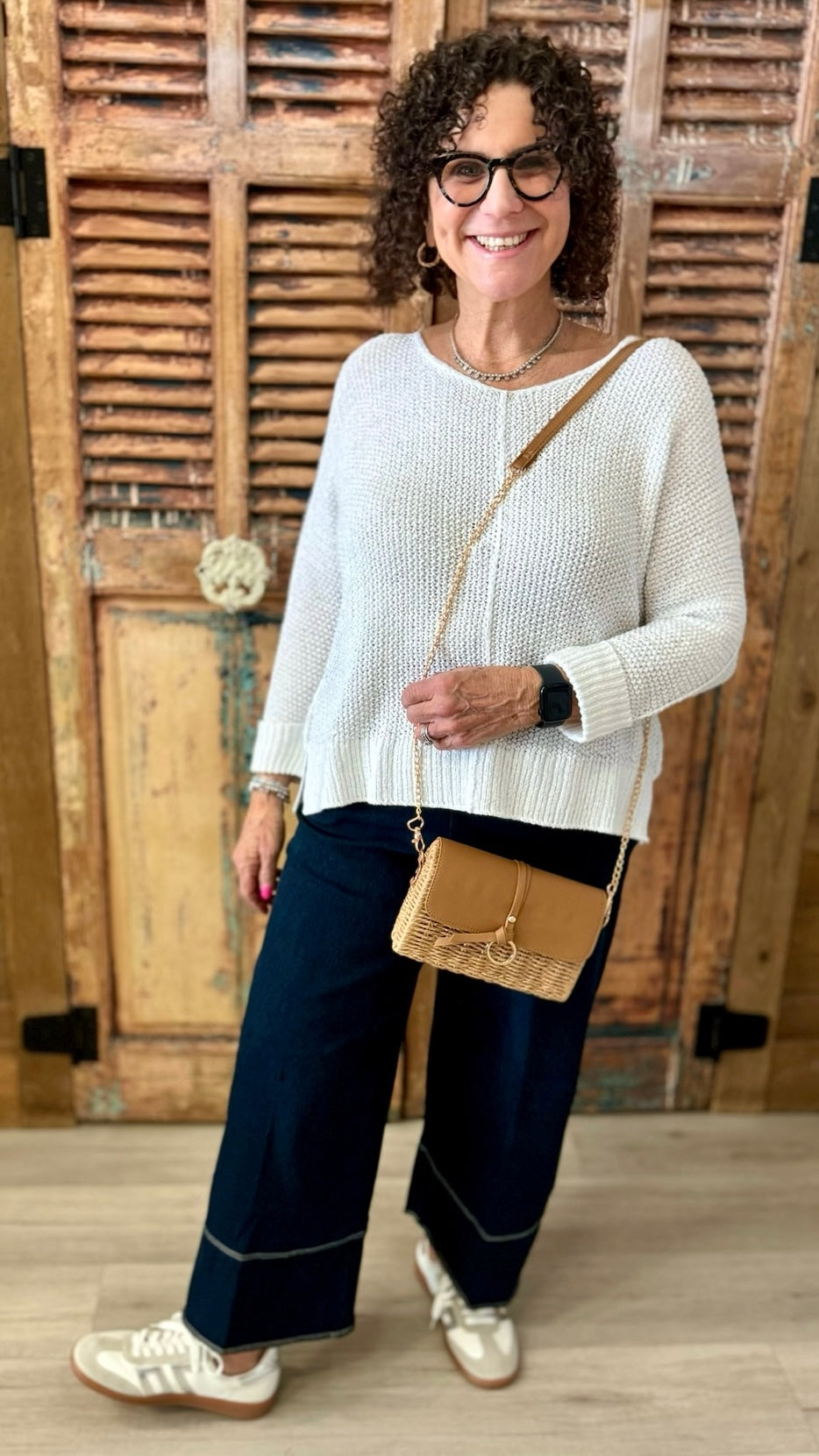 Habitat Step Into Spring Pullover - White