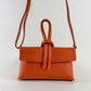 Loop Wristlet Leather Bag - Orange