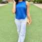 Joyce Sleeveless Top - Royal