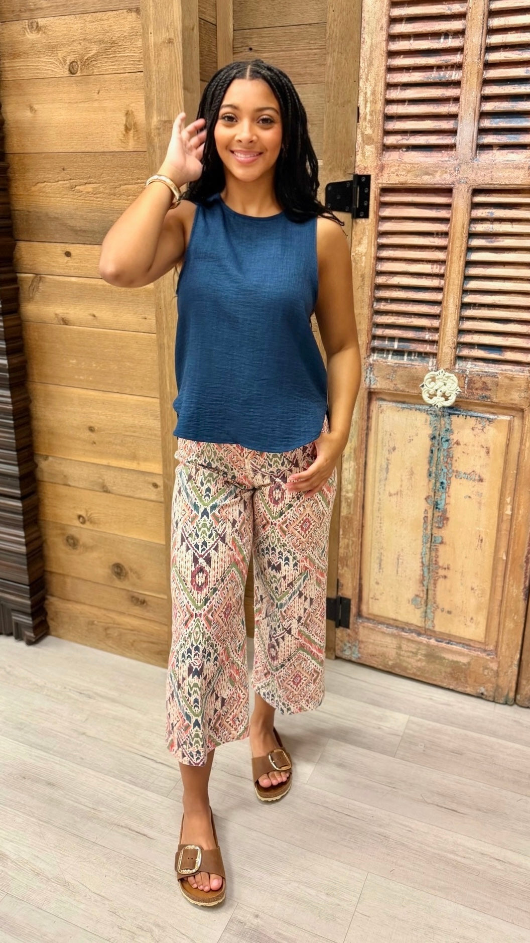 Dear John Audrey Jeans - Tropical Ikat