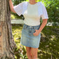 Brooklyn Bow Sleeve Top - Cream