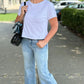 Dear John Fiona Mid Rise Wide Leg Jean - Montilla