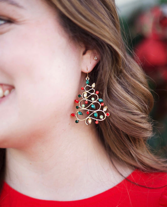 Tree Outline Earrings