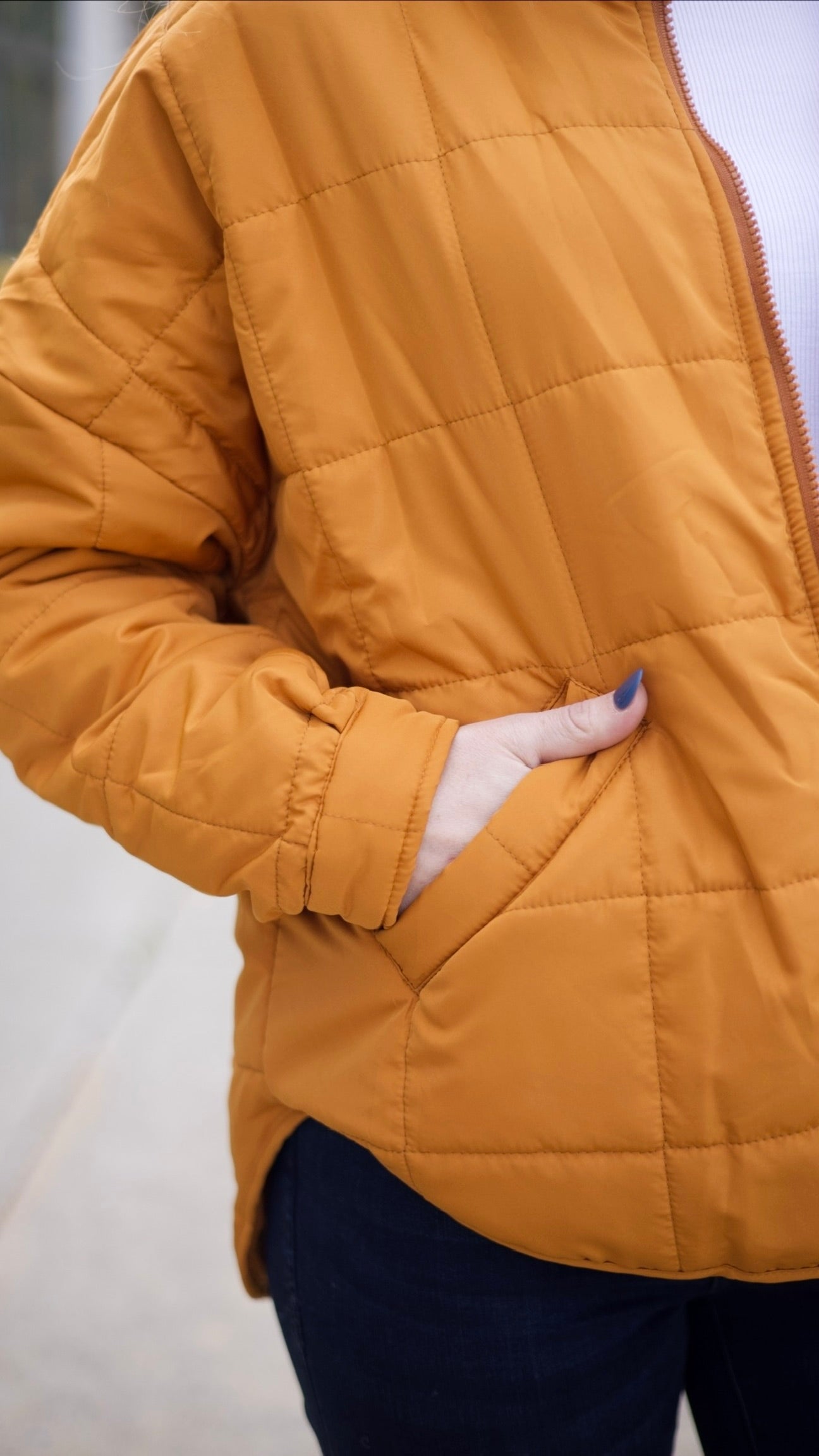 Jeanne Puffer Jacket - Butterscotch