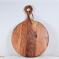 Round Wood Chopping Board-Large