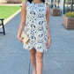 Jessie Floral Dress - Oat & Black