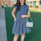 Ivy Jane Knit & Tucked Dress - Tulip