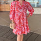 Tyler Boe Karli Pink Linen Dress