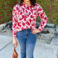 Ivy Jane Tomato Print Camp Shirt