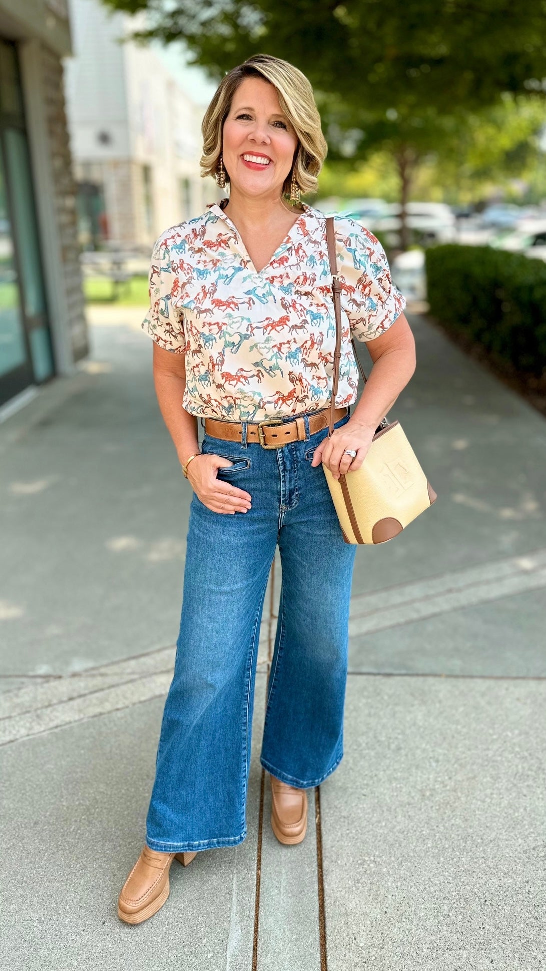 Ivy Jane Running Wild Top