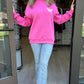 Bailey Rose Howdy Sweatshirt - Pink