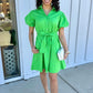 Sofia Nelda Dress - Green