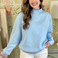 Ava Sweatshirt - Baby Blue