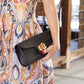 Bamboo Clutch - Black