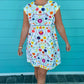 Sister Mary Flores Dress - White