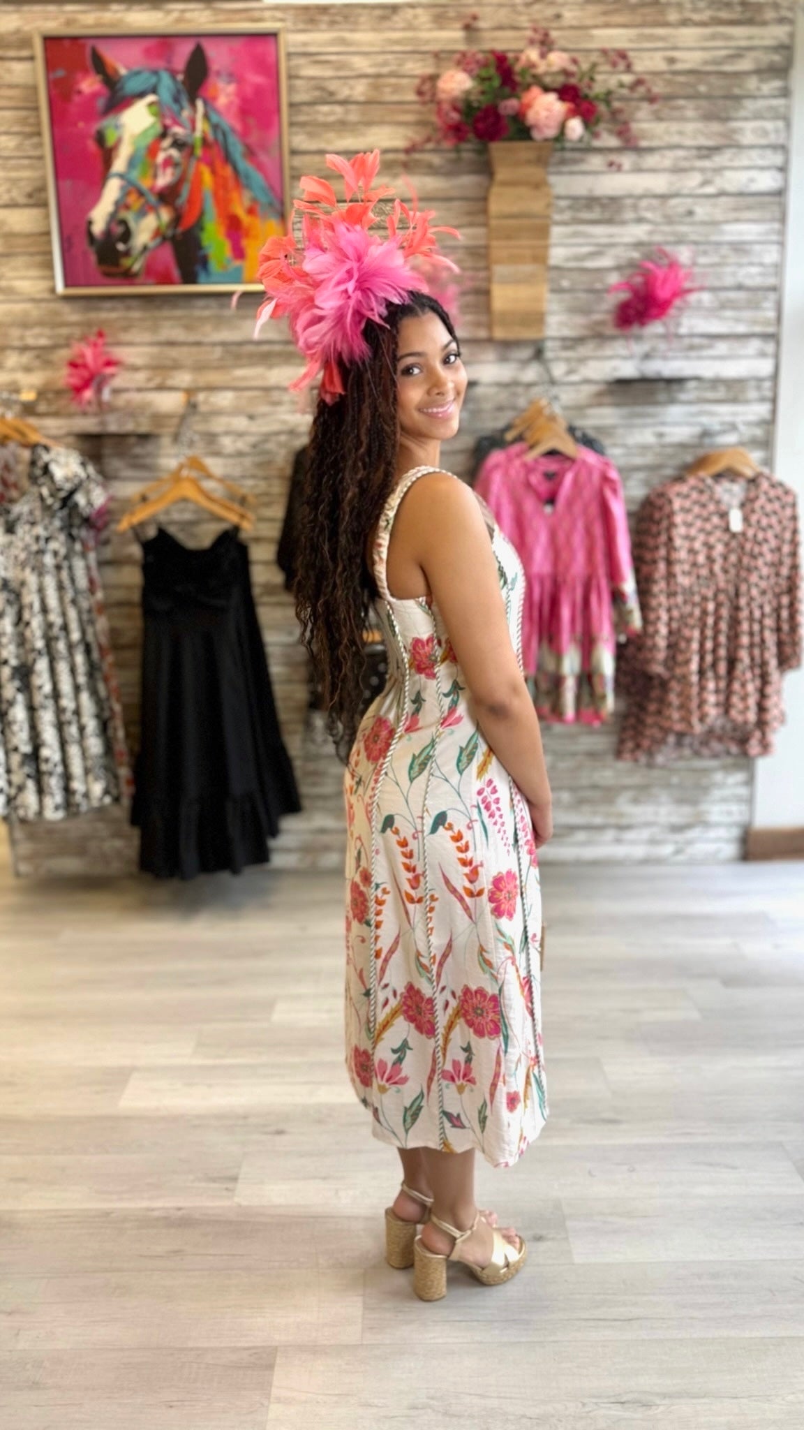 Harper Floral Pattern Dress