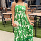 Jennifer Floral Maxi Dress - Green