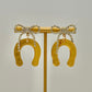 Lucky Horseshoe Earrings