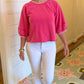 Josie Top - Fuchsia
