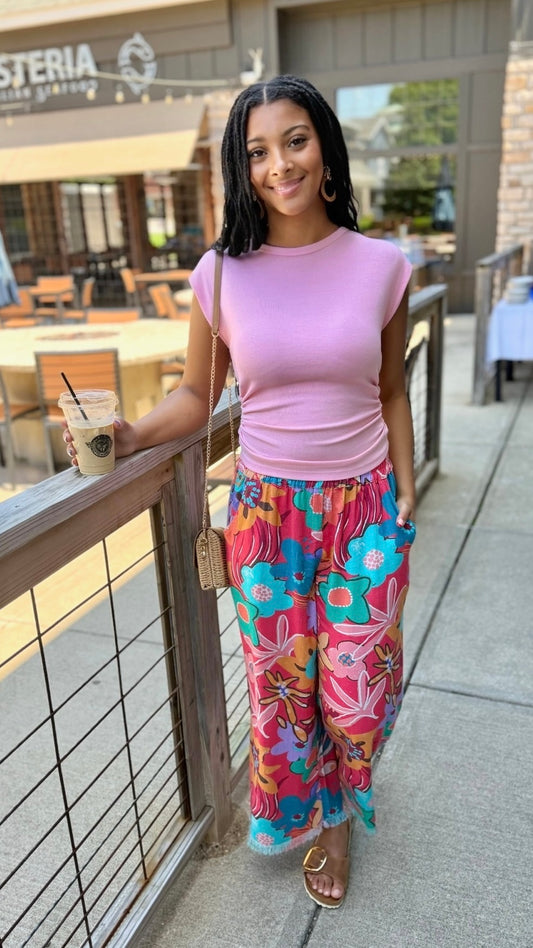 Jenny Tropical Pants - Multi