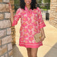 Heather Dress - Flamingo