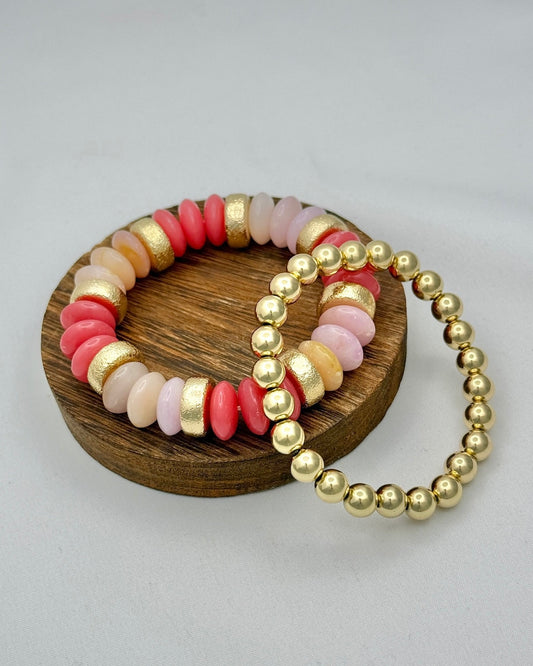 Pink Multi Bracelet