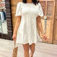 Laney Mini Dress - White
