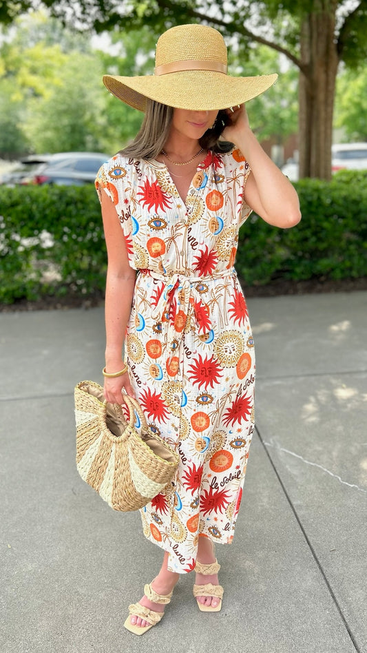 Sunny Days Dress - White