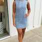 Brielle Diamond Denim Dress