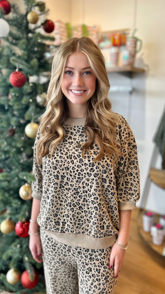 Carmen Animal Print Pullover