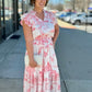 Countryside Midi Dress - Pink