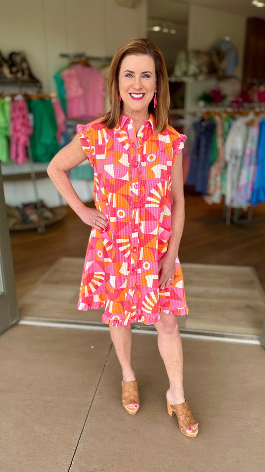 Uncle Frank Pink Picasso Dress