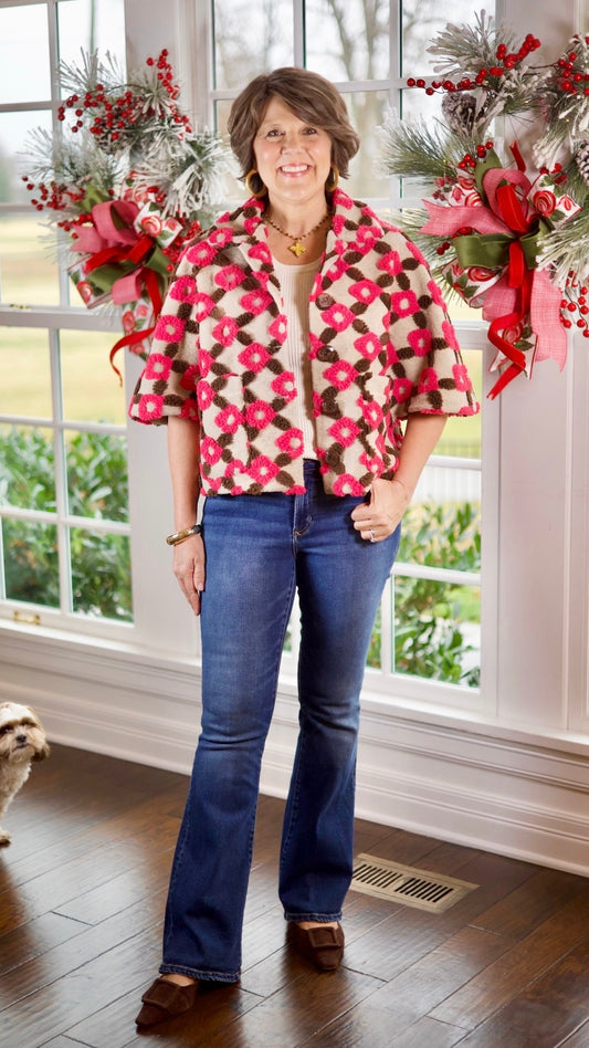 Ivy Jane Pop Flower Capelet