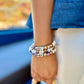 Joy Wood Bead Bracelet