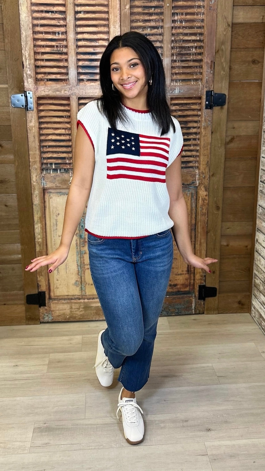 Flag Top - Off White