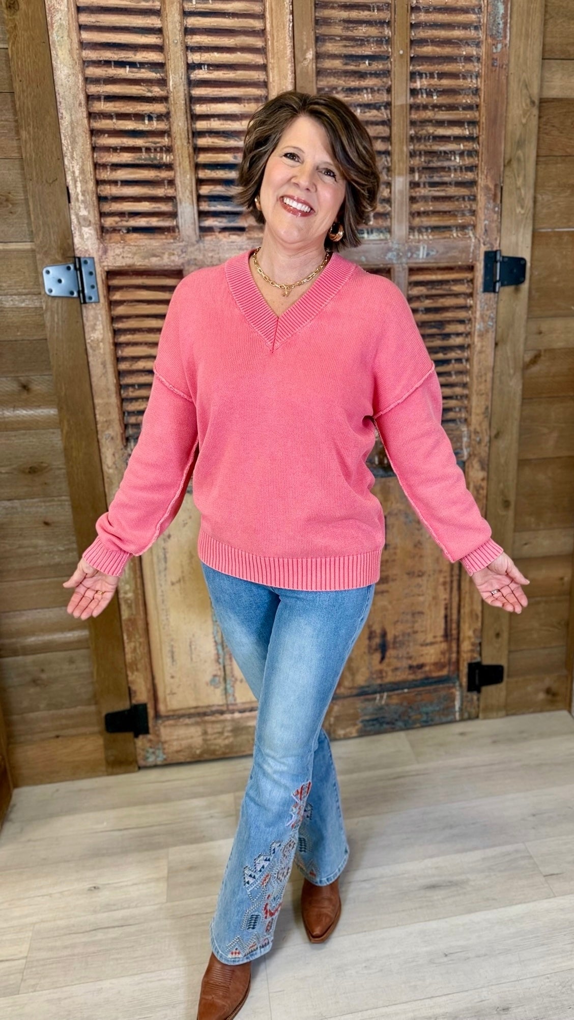 Dear John Vienna Sweater - Grenadine