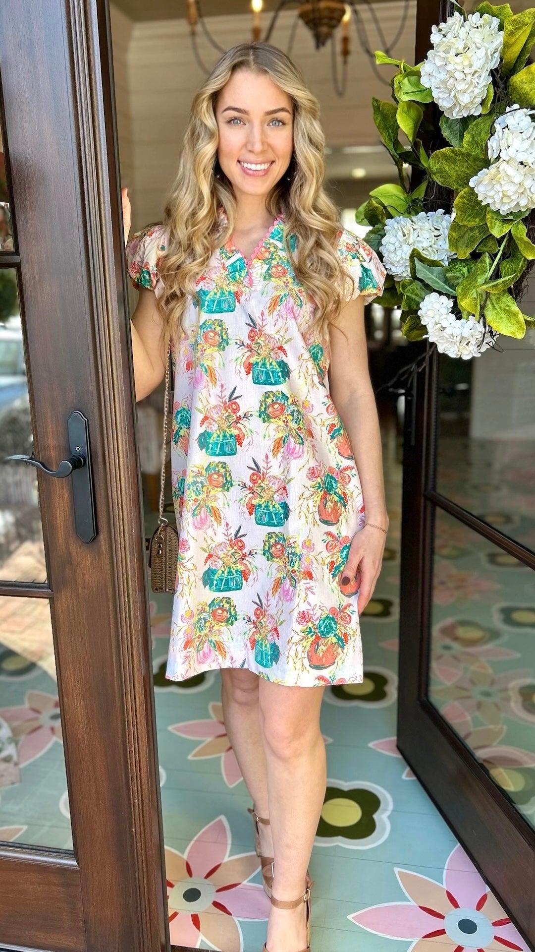 Uncle Frank Still Life Dress - Pink