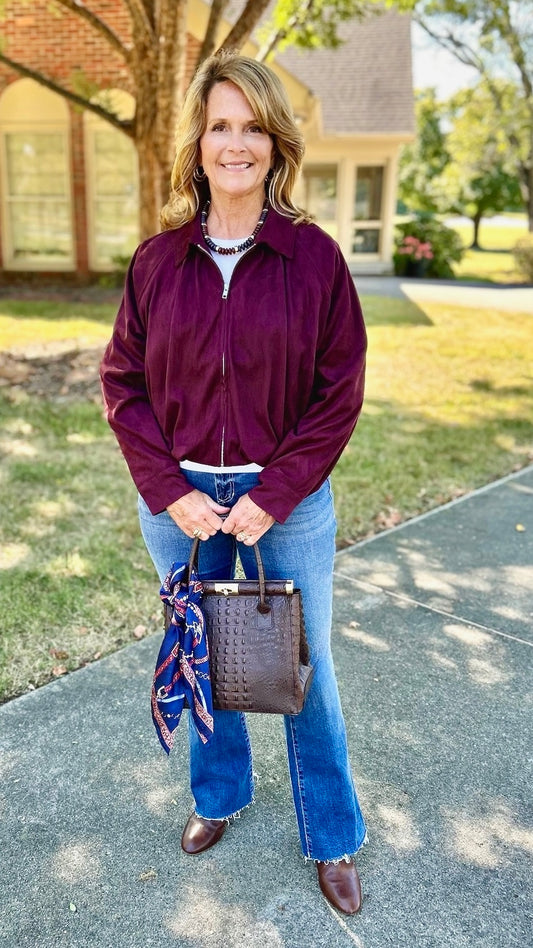 Another Love Cassia Jacket - Huckleberry