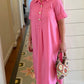 Makenna Midi Dress - Pink
