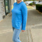 Imogen Crew Neck Sweater - Sky