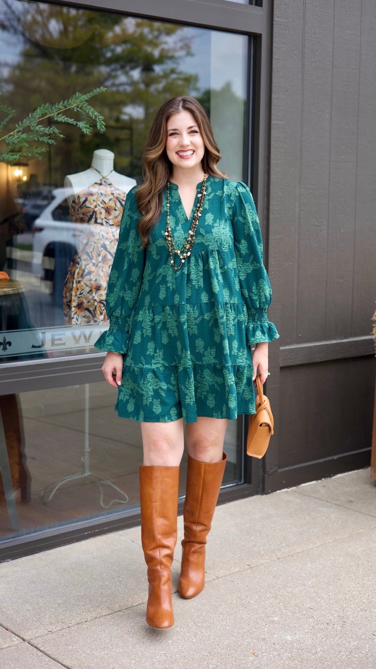 Clover Tiered Babydoll Dress