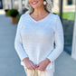 Habitat Seaglass Cotton Tunic Sweater - White