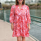 Tyler Boe Karli Pink Linen Dress