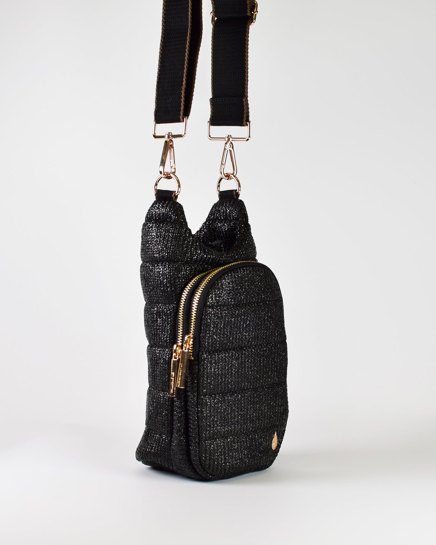Hydrobag - Black Faux Raffia